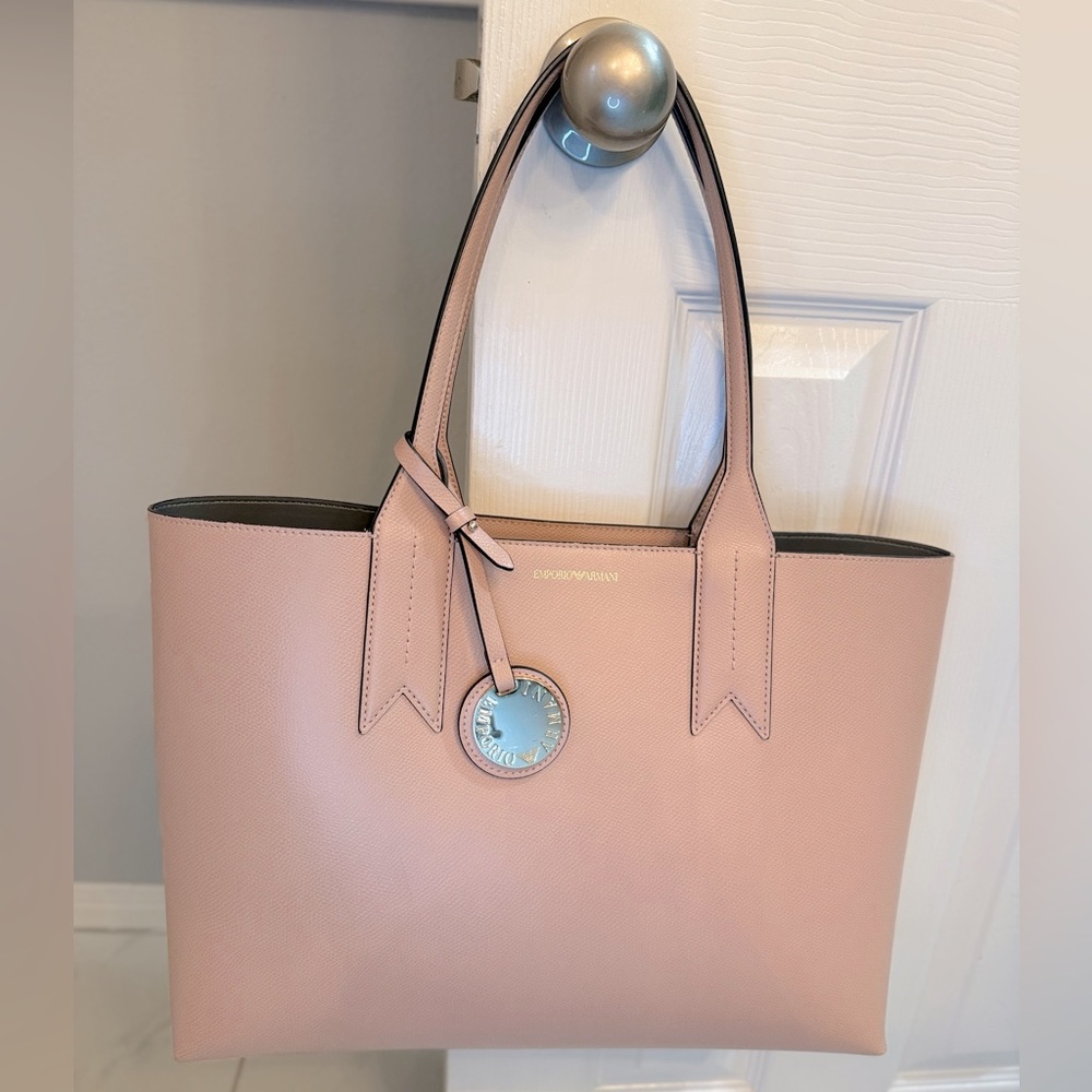 Emporio Armani Shoulder Bag in Powder Pink